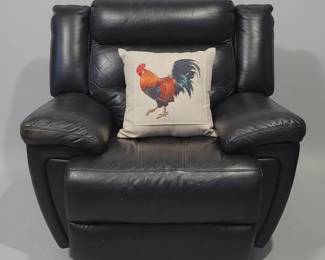 Black Leather Recliner