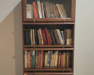 Traditional Style ThreeTier Barrister Bookcase