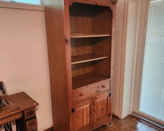 $60 EACH. 2 pine cabinets by Broyhill.