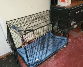 Large dog crate. $25.00