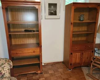 Pair of cabinets by Broyhill. $125.00/pair