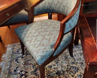 Set of 4 upholstered chairs by Hickory Chair.$ 180.00