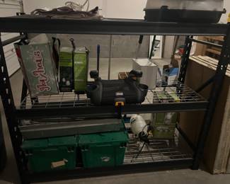 Storage shelves
