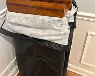 2 dining table leaves in sleeves