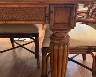 Detail of dining table