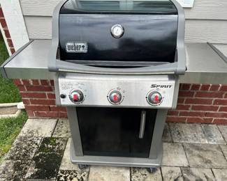 Weber Spirit 3 burner grill
