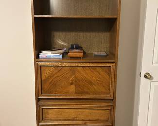 Bookcase desk