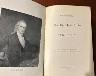 Sketches of the Bench and Bar in Tennessee