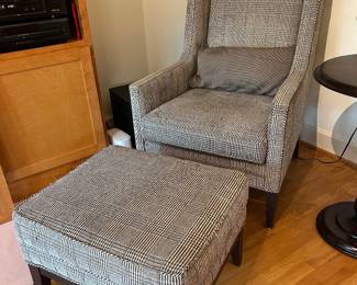 Mitchell Gild Bob Williams chair and ottoman