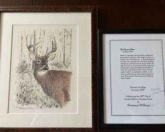 Rosemary Williams deer print