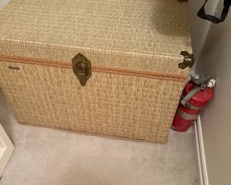 wicker trunk