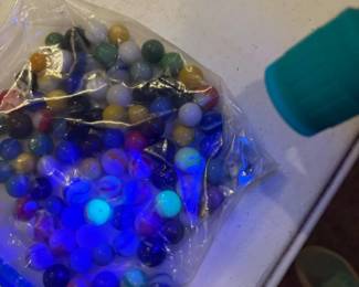 marbles, some glow