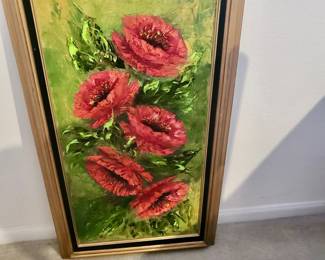 Floral (red) Wall Art