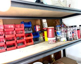 Miscellaneous garage tools, and supplies