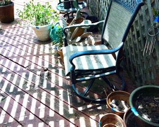 Chair, King rocker patio chairs