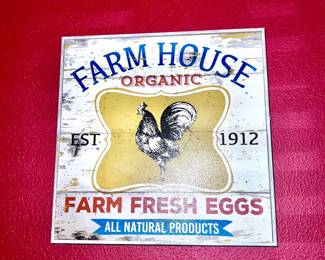 Farmhouse, fresh eggs