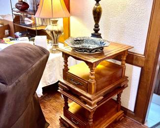 Vintage end Tables with matching Coffee Table