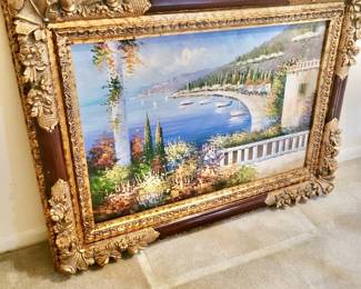 Beautiful Wall Art. Solid wood frame 