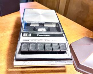Vintage cassette player