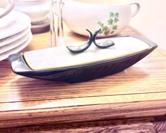 Cool Vintage Butter Dish