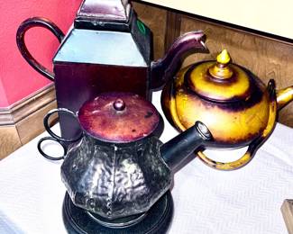 Collective Metal teapots