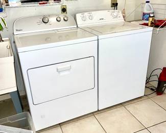 Working washer and dryer set