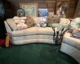 Couch and loveseat can presale.