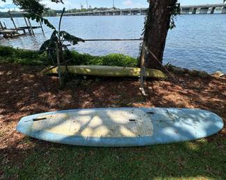 Paddle Board and Canoe