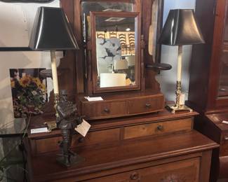 Walnut Dresser 1880s
