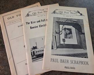 Vintage Old Fort News Historical Society Publications (1968)