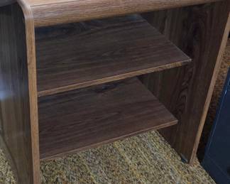 Laminate Two-Tier Printer Stand