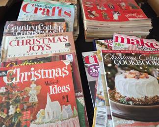 Vintage Christmas Craft and Holiday Idea Magazine Collection