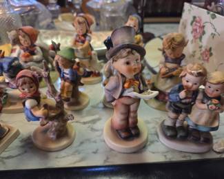 Collection of M.I. Hummel Goebel Figurines