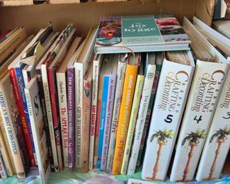 Collection of Craft and Home Decorating Books, including "The Joy of Hygge" and "Crafting & Decorating Made Simple" series
