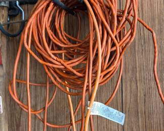 Heavy-Duty Orange Indoor/Outdoor Extension Cord (50ft, 16-gauge)