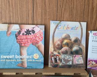 Crafting Book Collection: Sweet Booties! and Celebrate! Holiday Crafts