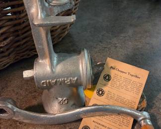 Vintage Armaid No. 52 Food Chopper