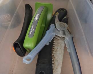 Assorted Garden and Workshop Hand Tool Set