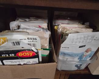 Collection of Vintage Simplicity Sewing Patterns