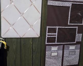 Thirty-One Gifts Hang-Up Home Organizer and Fabric Memo Board
