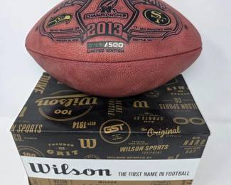 150 Commemorative2013NFCChampionshipWilsonFootball