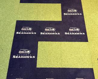 101 SeattleSeahawksAndTurfGreenCarpetTiles