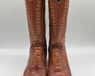 125 OstrichLegMensSize105CowboyBoots