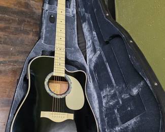 8 EstebanVintageLegacyMasterclassAcousticElectricGuitarBundle