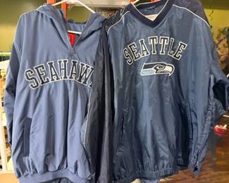 90 2MensLargeNFLSeahawksWindbreakerJackets