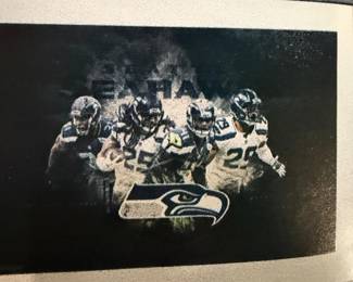 136 Rare2014SeahawksDefensiveBacksMuralFatheadNIP