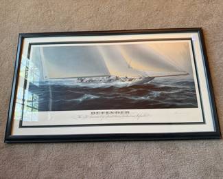 John Mecray "Defender" Limited Edition Print - Cert of Auth