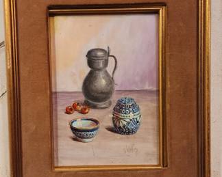 Oil painting by V. Welly