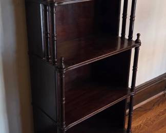 Antique walnut bookshelf