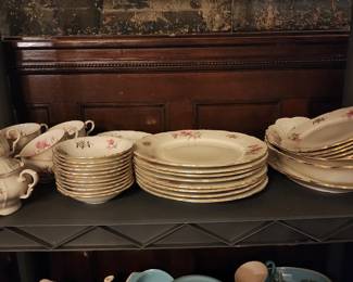 Czechoslovakian Bohemian china set
